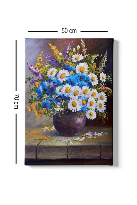 Wallity Kanvas Tablo 50 x 70 cm - 254 Multicolor